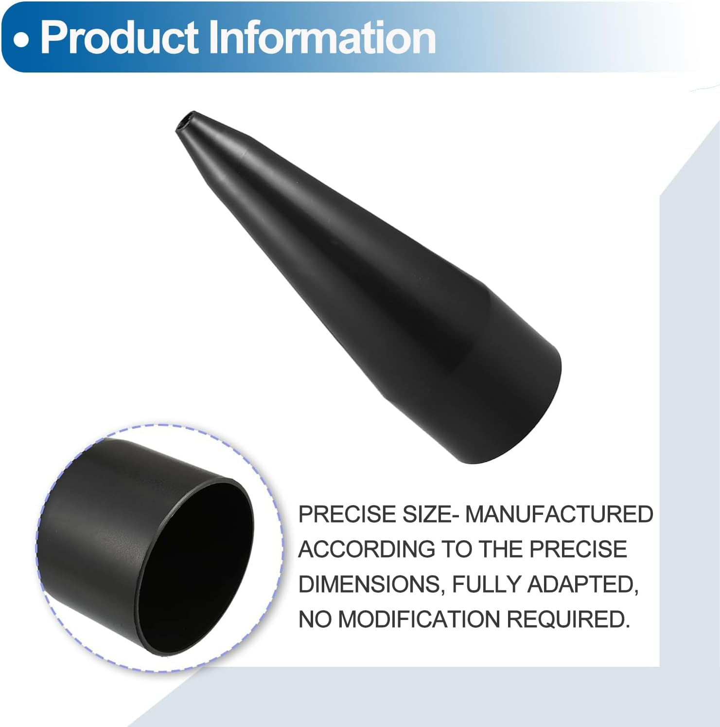 BEANPRECOY1 Pcs Universal Rubber Constant Speed CV Joint Boots Stretch CV Boot Cone Tool Axle Boot Mounting Cone for CV Boot Installation Tool for Universal Stretch CV Bottom Tool image number 2