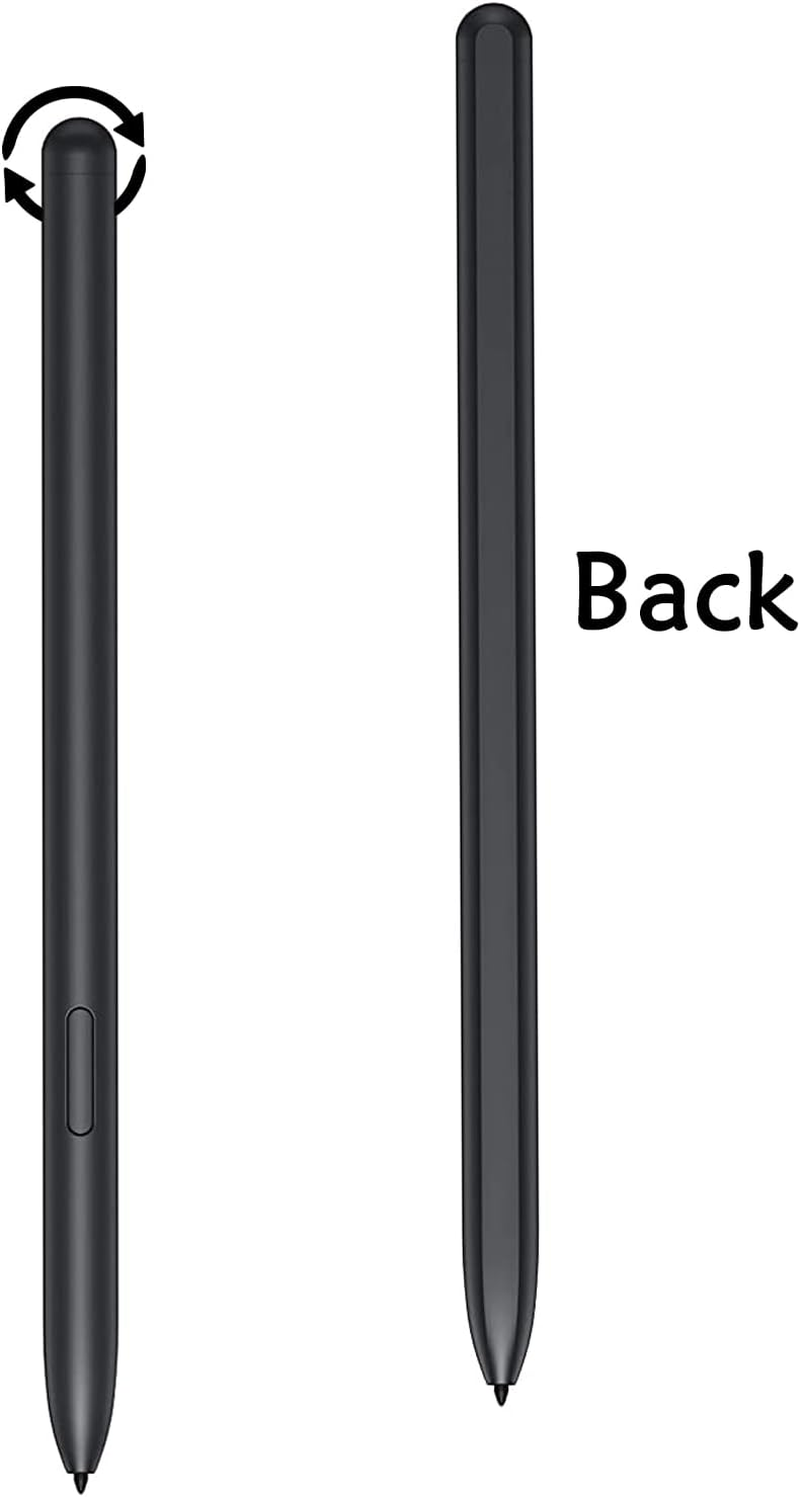 Galaxy Tab S7 FE S Pen Replacement Stylus Pen for Samsung Galaxy Tab S7 FE, Tab S7, SM-T730, SM-T733, SM-T736B Touch Pen (Withoutbluetooth) + Tips/Nibs(Mystic Black) - S7 Fe Pen Nibs image number 6