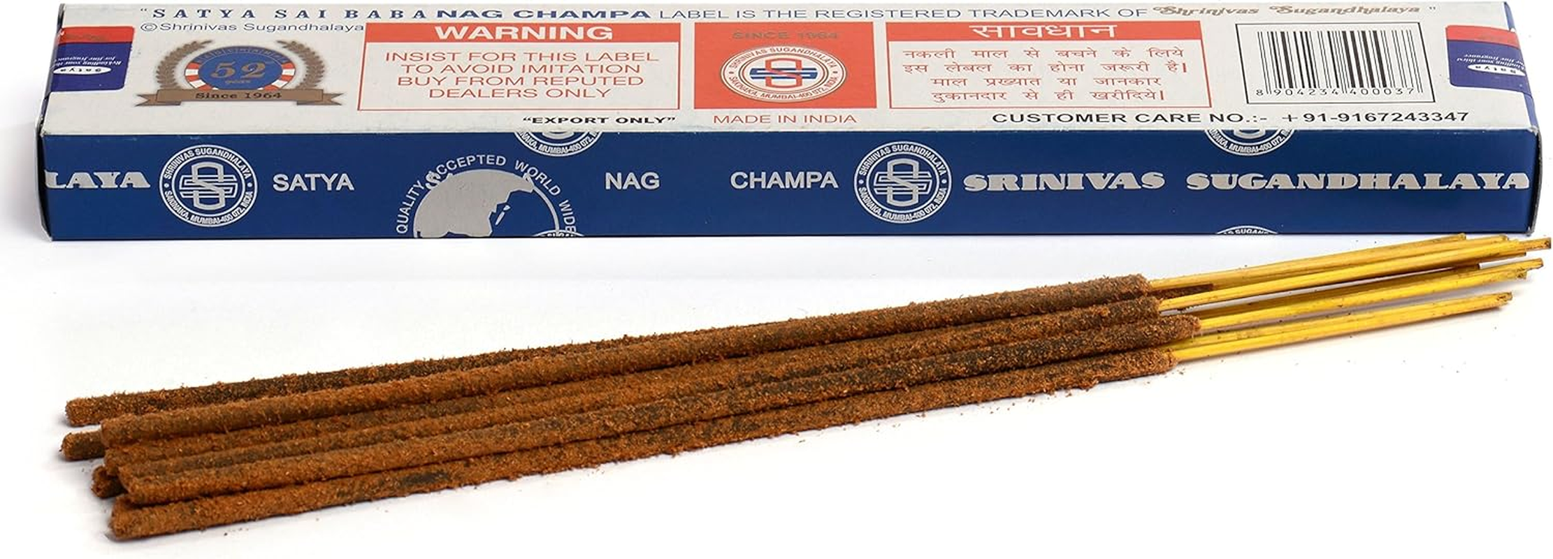 Satya Nag Champa Incense Sticks Agarbatti 15G, 3 Packs image number 2