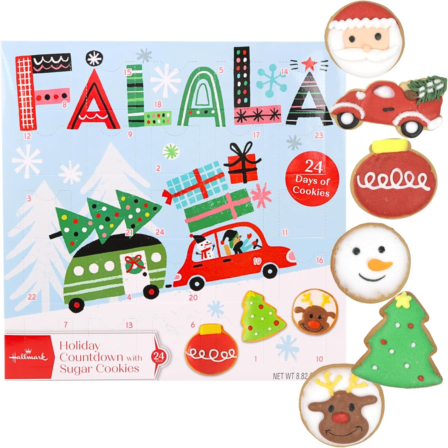 Galerie Sugar Cookie Advent Calendar 2025, Hallmark Countdown to Christmas Holiday Activity image number 1