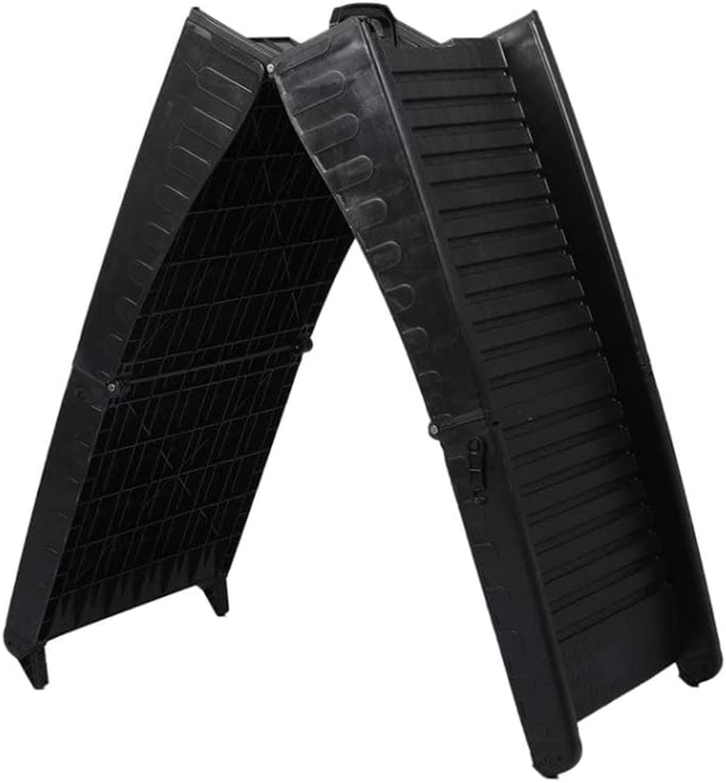Pawz Stair Step Foldable Portable Lightweight Pet Ramp, Black image number 2
