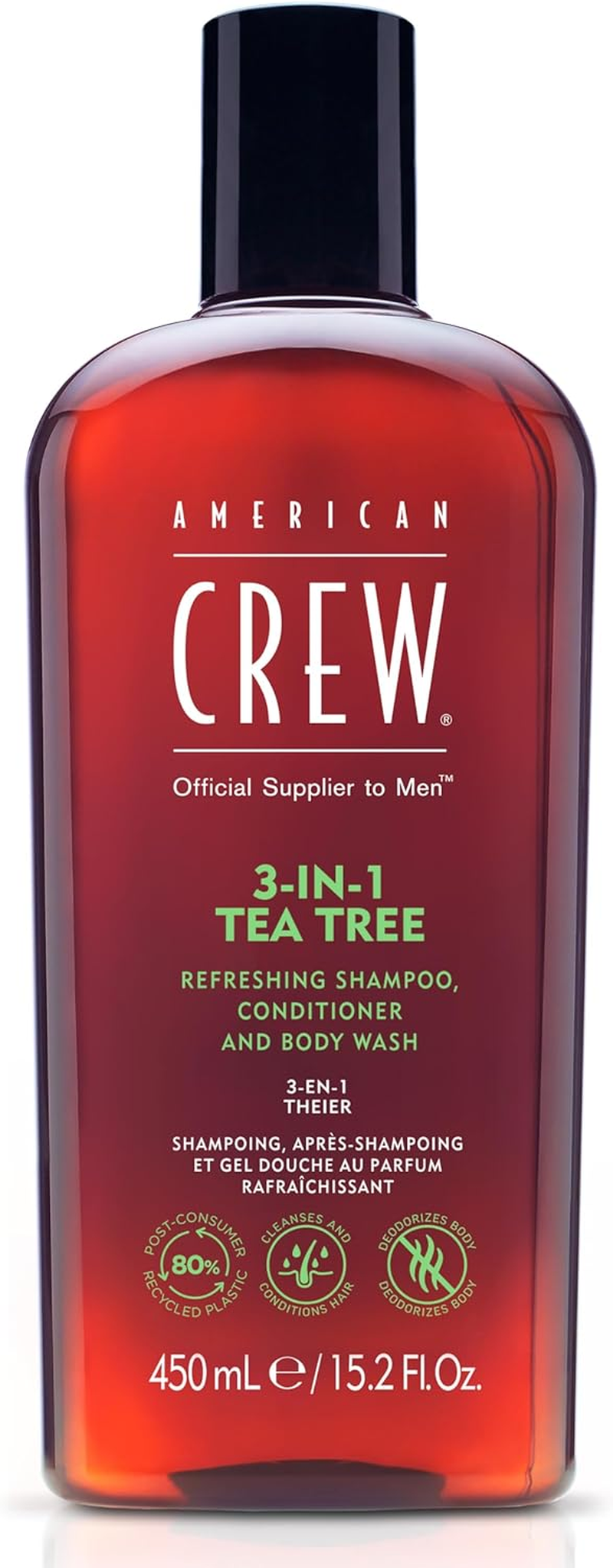 American Crew 3 in 1 Shampoo & Conditioner & Body Wash image number 5