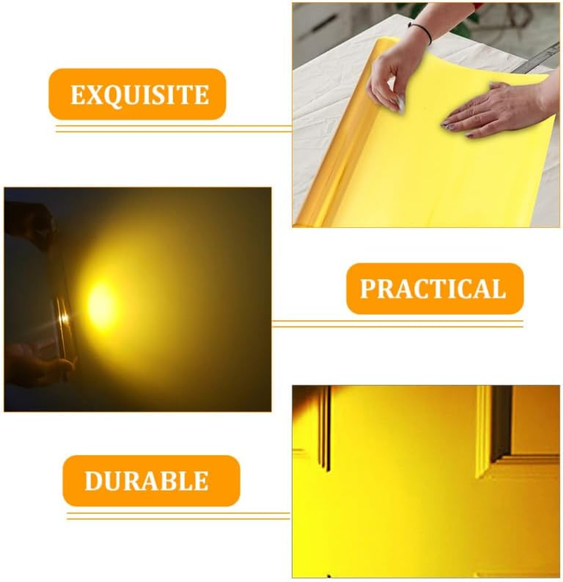 Mikikit Coloured Light Filter Film for LED Lighting Photographic Diffusion Film 30 Cm X 200 Cm Self-Adhesive for Creative Light Designs and Mood Lighting image number 4