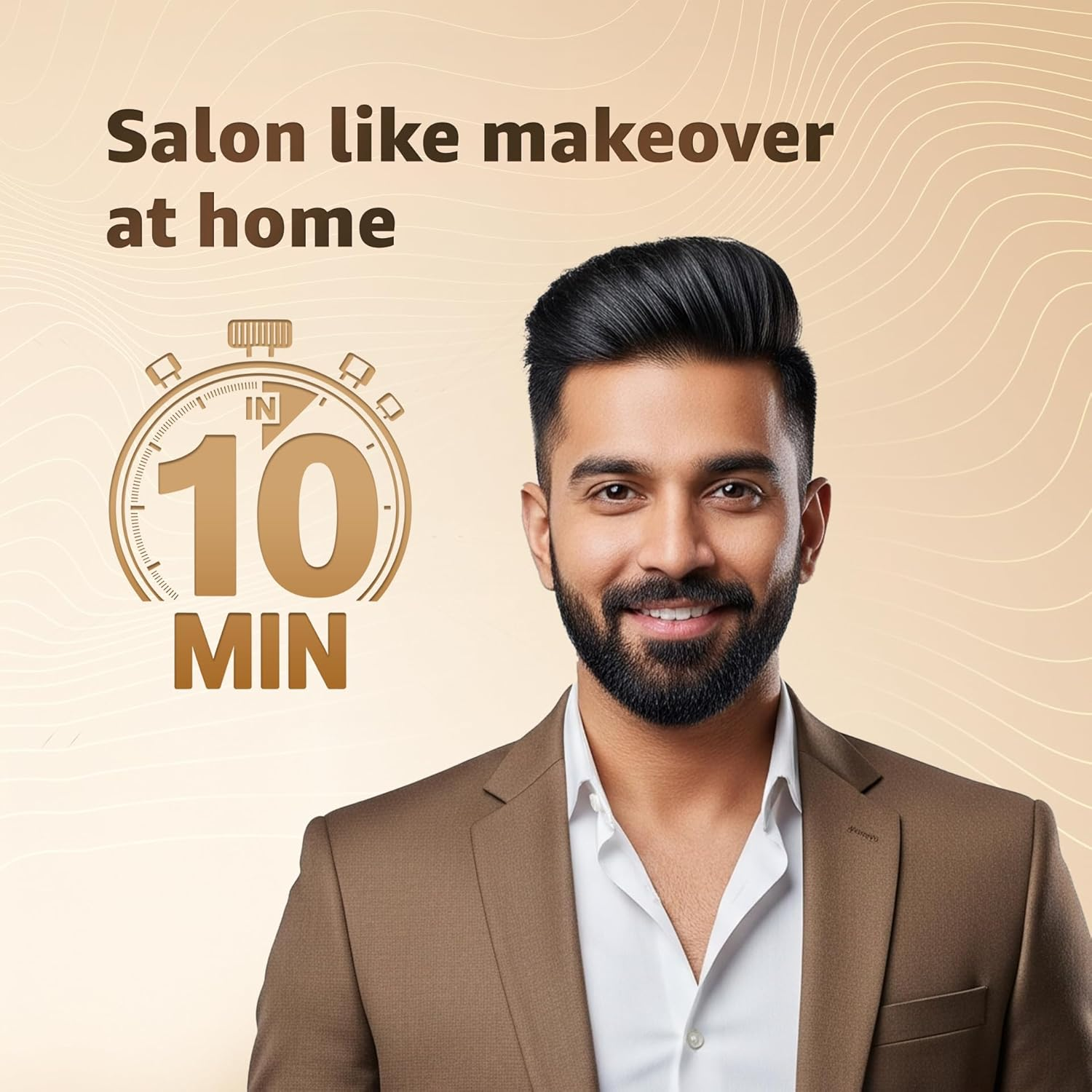 Bigen Men'S Speedy Color, Brown Black 102, 80G image number 3