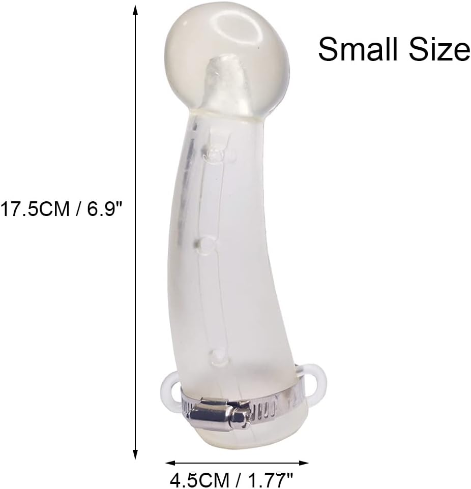 QIQIRO Small Size Silicone Goats Calf Cattle Bull Cow Horn Cover Anti-Fight Protective Cover Cow Horn Protector round Cornered With image number 4