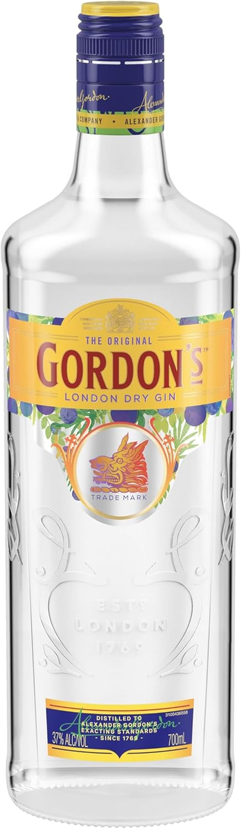 Gordon'S London Dry Gin 700Ml