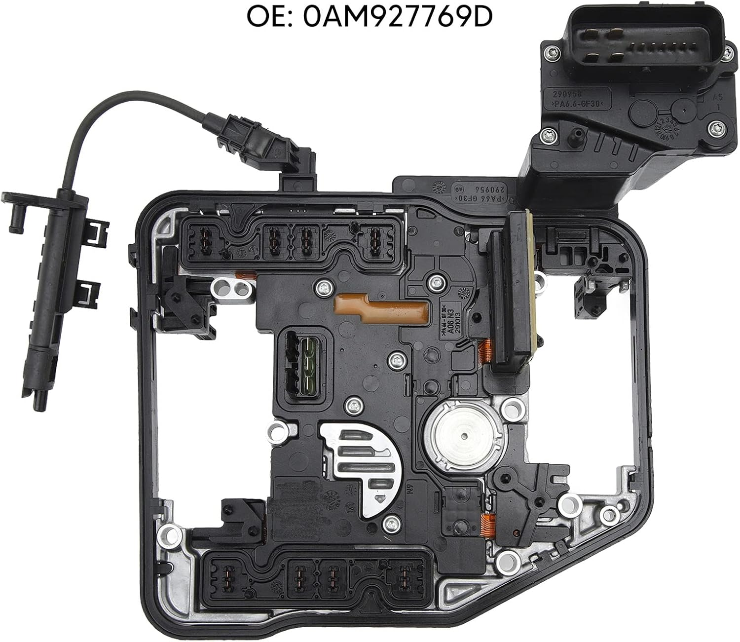 Transmission Control Module, 0AM927769D Aluminium Alloy Engine TCM TCU Module 7 Speed Transmission Mechatronic Control Unit for A1 A3 Q3, Replacement Seat Ibiza Leon Altea image number 3