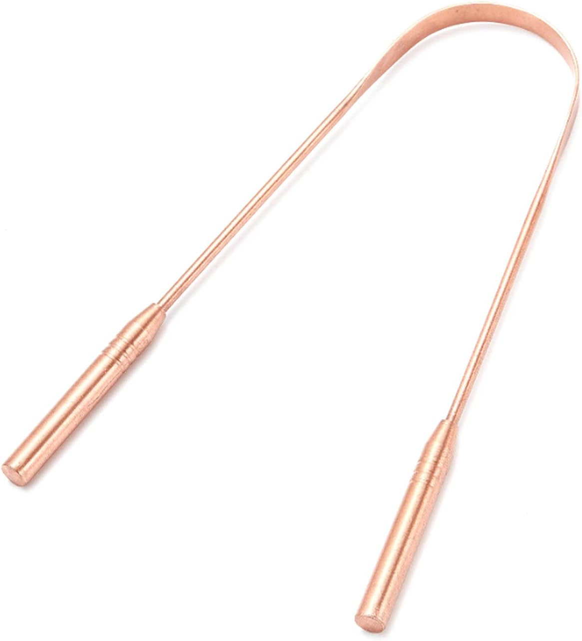 Gaia Guy 100% Pure Copper Tongue Scraper - Plastic-Free - Pure Tongue Cleaning Satisfaction image number 4