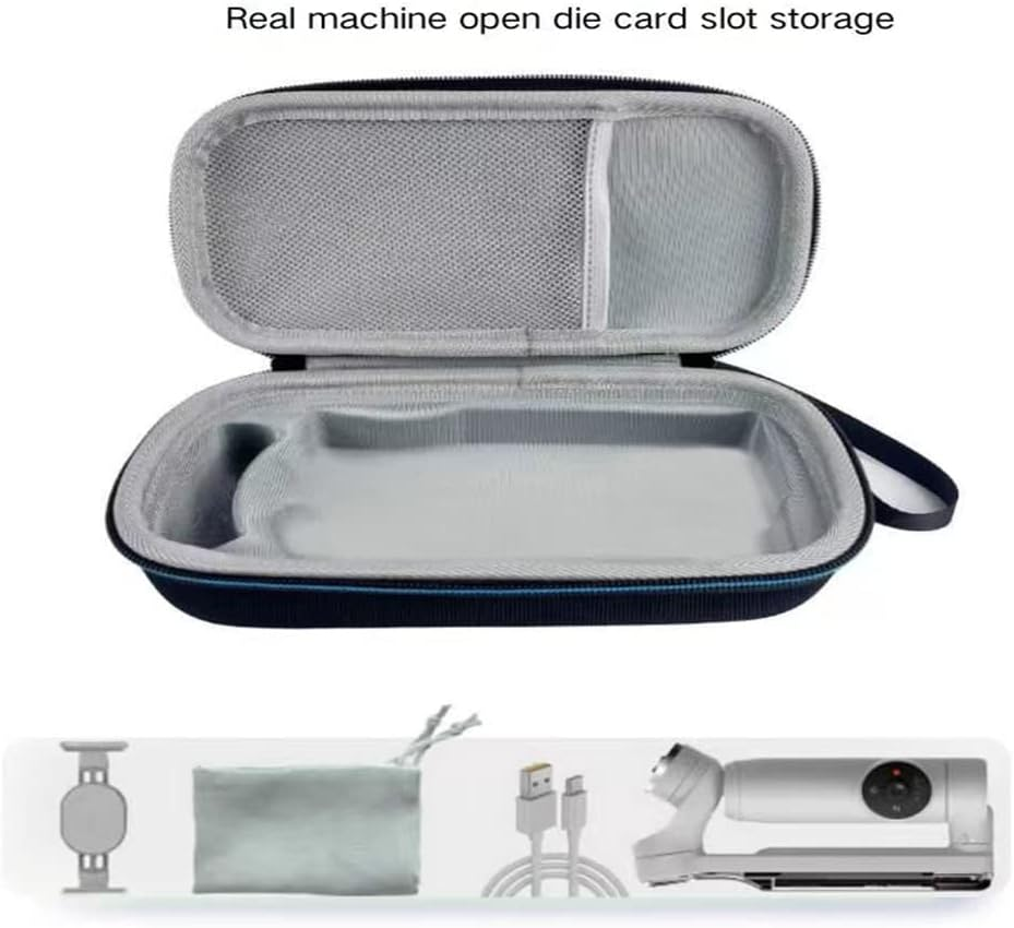 Palumma Hard Carrying Case for Insta360 Flow/For Zhiyun/For Feiyu/For Osmo Mobile 6/SE/OM 5/4/4SE Smartphone Gimbal Stabilizer and Accessories image number 5