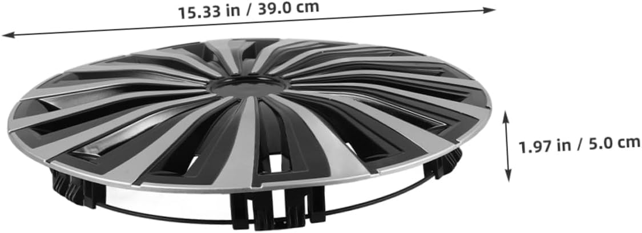 HEALEEP Wheel Decorative Wheel Center Cap for Car Automotive Replacement Simple Installation image number 1