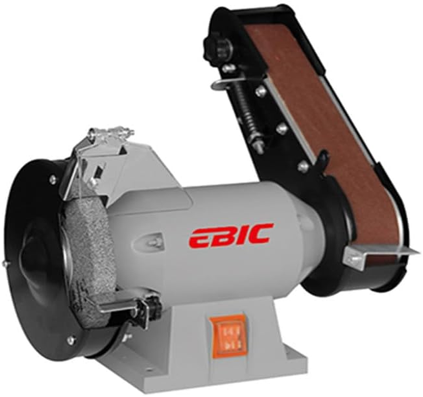 Boswell EBIC Bench Grinder & Belt Sander Combo, Linisher Polisher Polishing Wheel