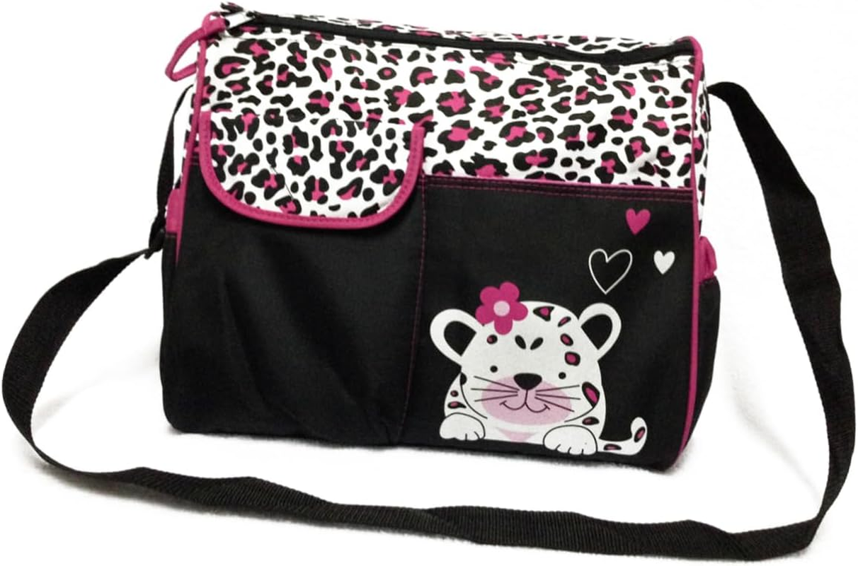 Diaper Nappy Changing Bag Large Capacity Travel Tote Bag Mummy Handbag Shoulder Straps Microfiber