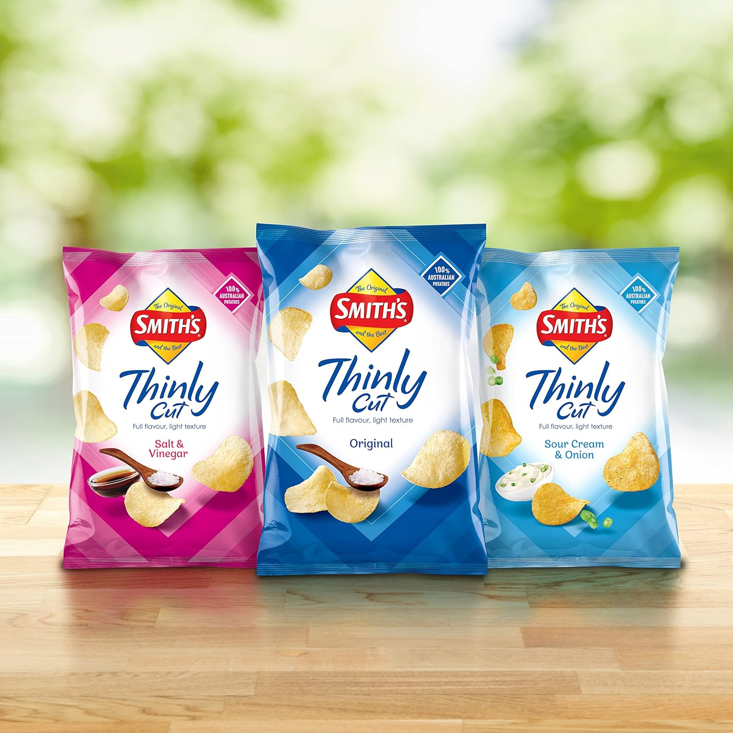 Smith&rsquo;S Thinly Cut Potato Chips Share Pack Original 175G image number 5