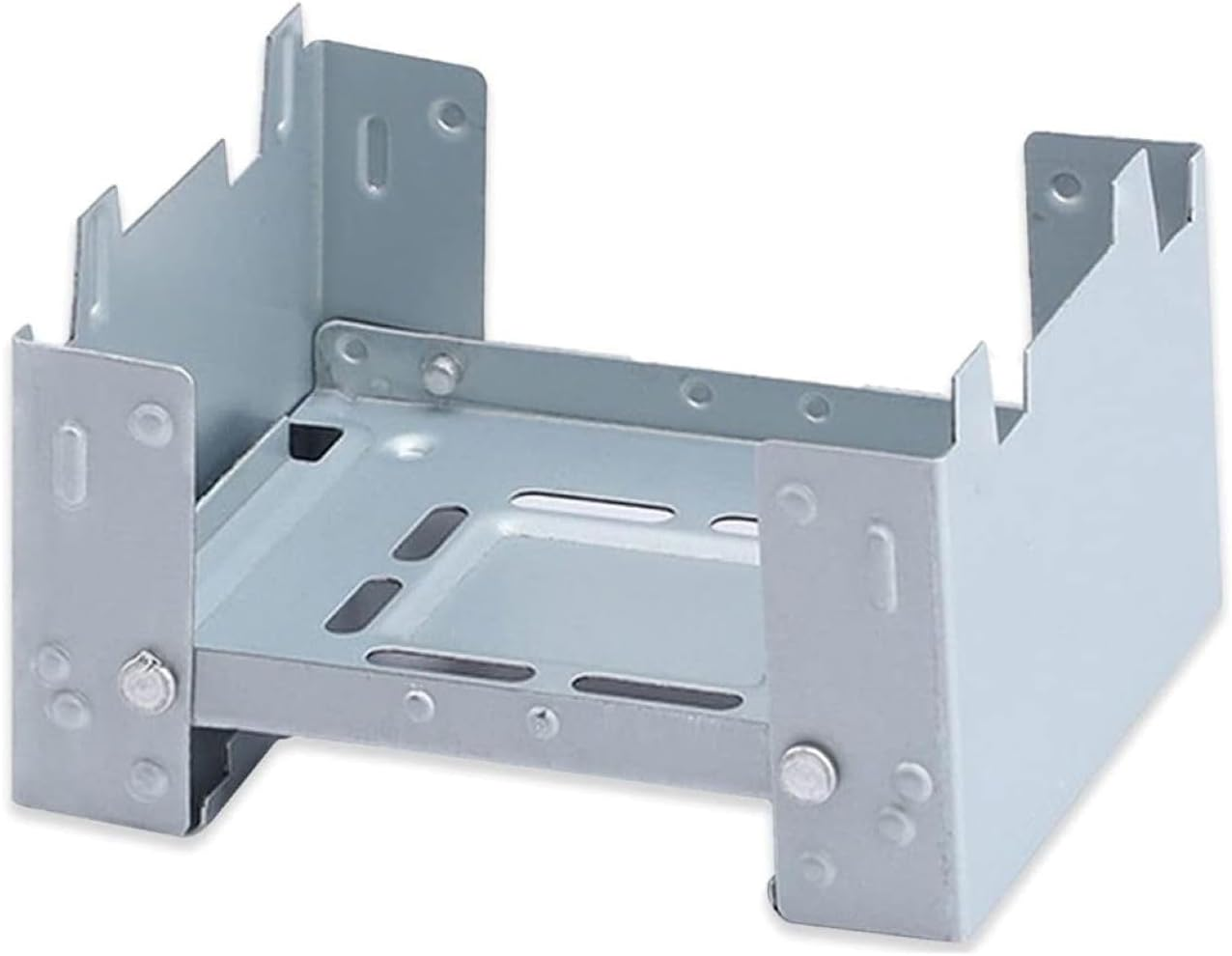 Pocket Size Folding Stove Portable Solid Fuel Stove, Foldable Stove Alcohol Oven Burner Thickened Solid Alcohol Fuel Mini Camping Stove for Solo Outdoor Camping Hiking Picnic