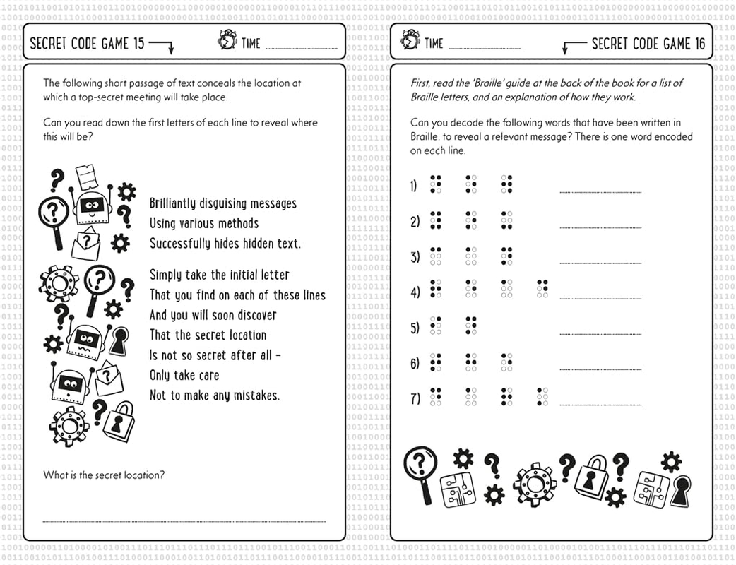 Secret Code Games for Clever Kids&reg;: More than 100 Secret Agent and Spy Puzzles to Boost Your Brainpower (Volume 22)