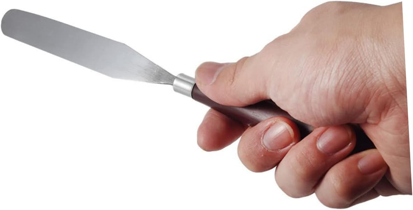 Baluue 3D Printer Tool Kit Wooden Handle Heatbed Scraper Sturdy 3D Printing Accessories for Precise Print Cleanup image number 4