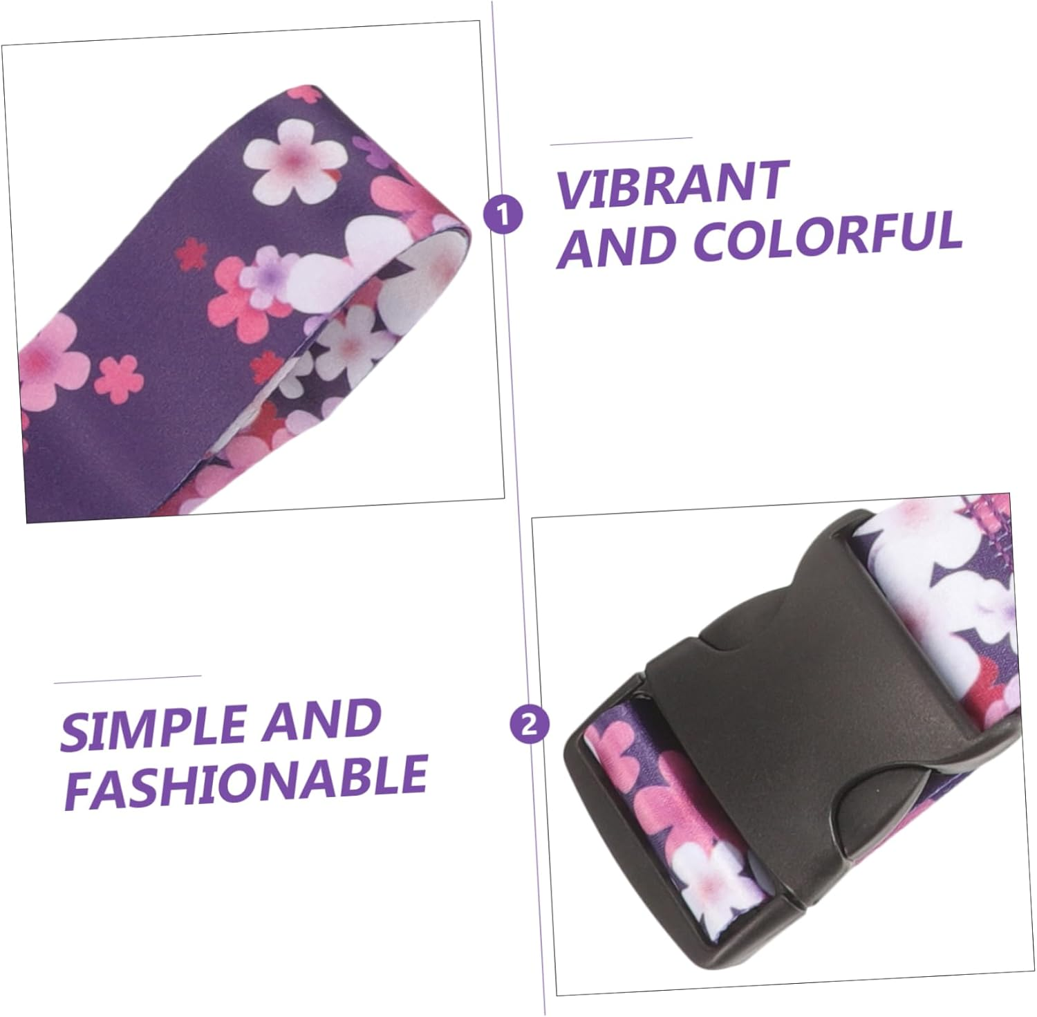 TOVINANNA Luggage Strap Suitcase Belt Adjustable Heavy Duty Luggage Wrap for Travel Connector Strap Holder