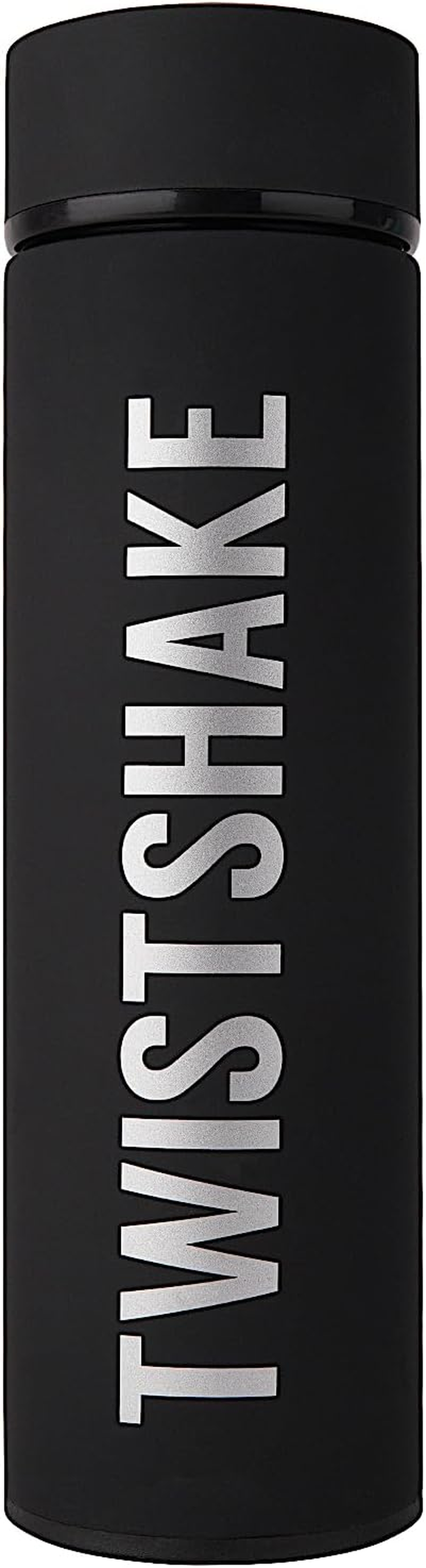 Twistshake Hot or Cold Insulated Flask - 420Ml | Stainless Steel Water Bottle with Double Layer Vacuum | Insulation up to 10 Hours | BPA Free Insulated Thermos | Pastel Blue