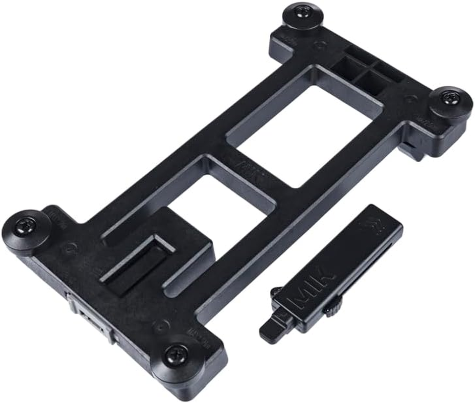 Basil MIK Adapter Plate, Black image number 1