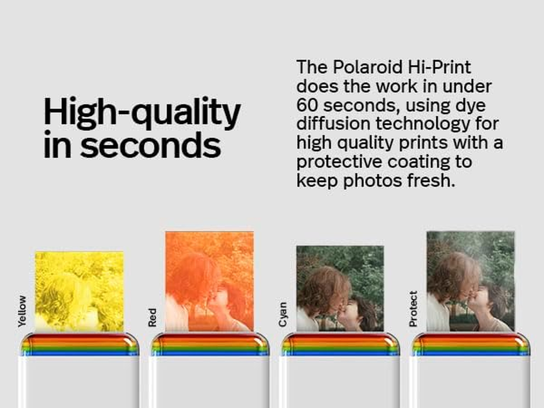 Polaroid Hi&middot;Print Paper &mdash; 2X3 Paper Cartridge (20 Sheets) image number 2