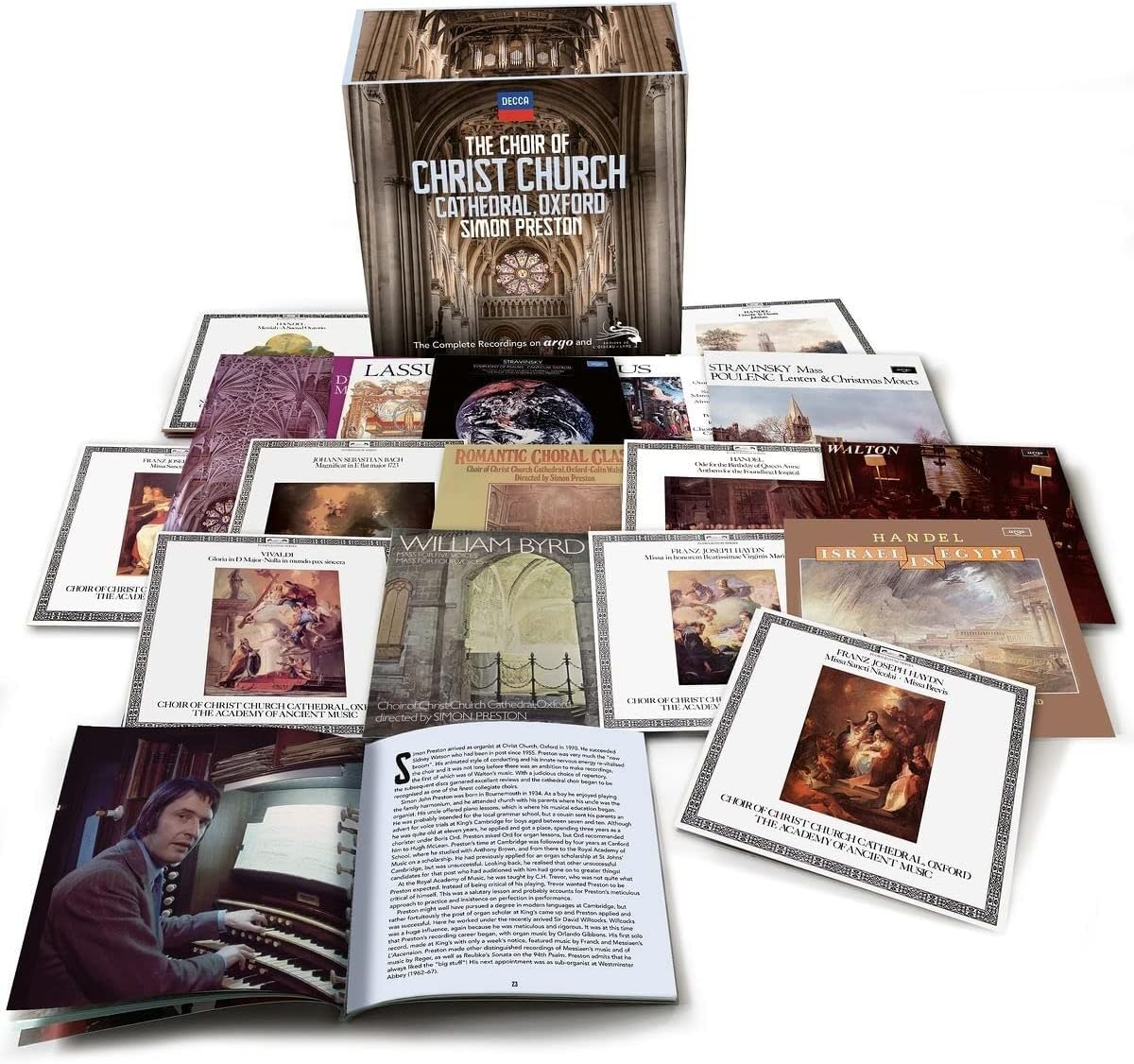 The Complete Argo & L'Oiseau-Lyre Recordings (19 Cds)