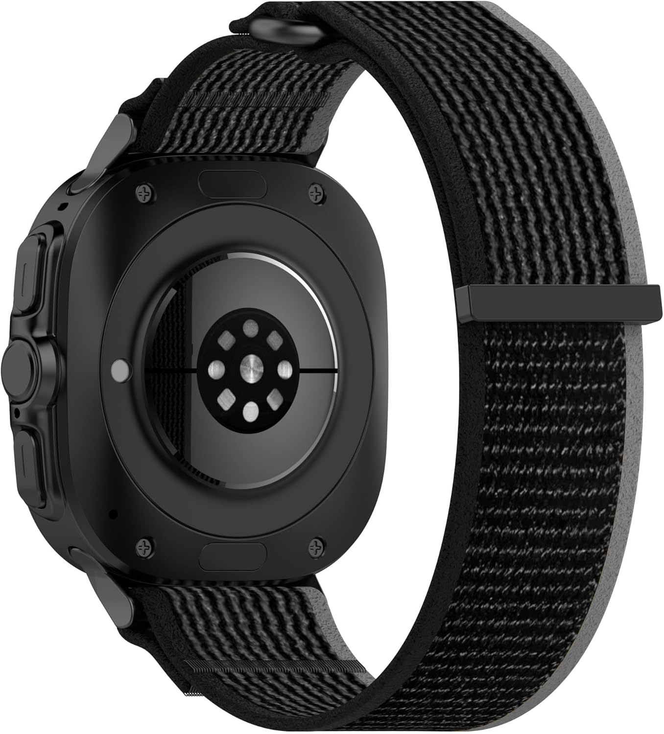 Vevexiao No Gap Nylon Strap Compatible with Samsung Galaxy Watch 7 Ultra Band, Woven Nylon Sport Replacement Bands for Galaxy Watch 7 Ultra 47Mm Women Men Wristband image number 1