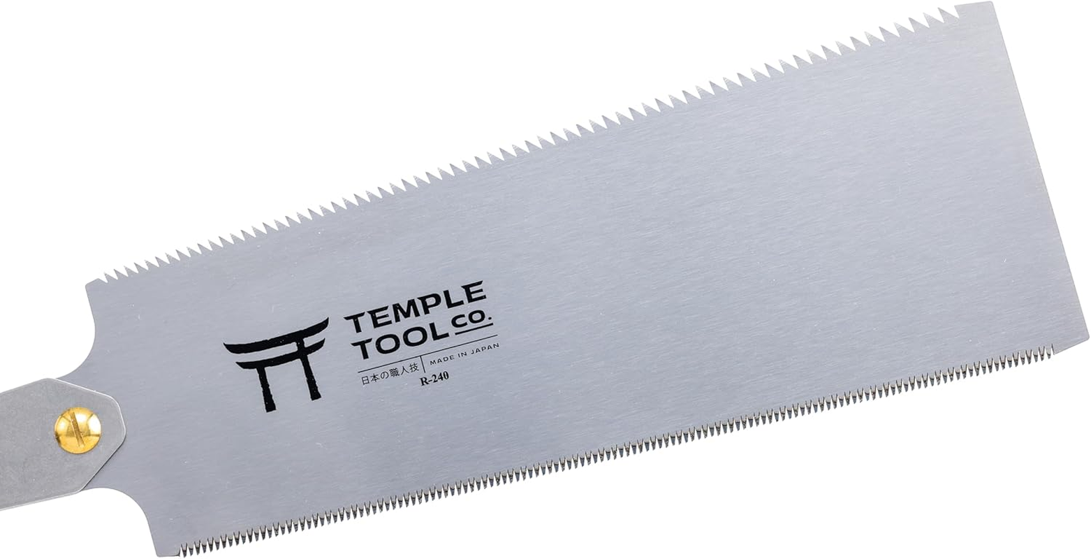 Japanese Pull Saw Replacement Blade - 2 Sided Ryoba Hand Saw with Rip-Cut and Crosscut - Temple Tool Co.
