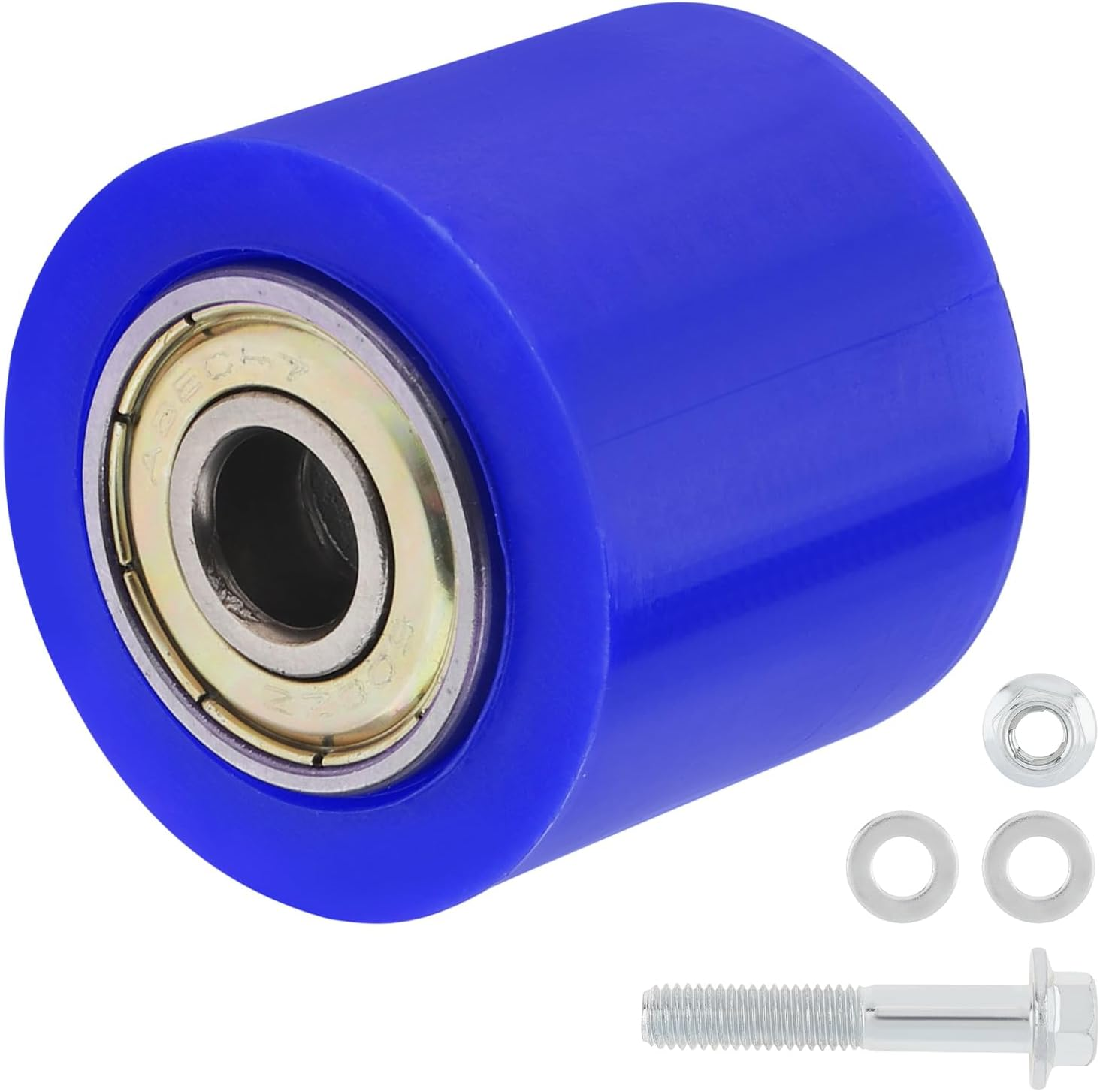 Windance 2PCS 8Mm Chain Tensioner Guide Wheel, Drive Chain Pulley Roller for Dirt Pit Bikes Street Bikes Motorcycles ATV off Road Street Bike (Blue Guide Wheel) image number 2