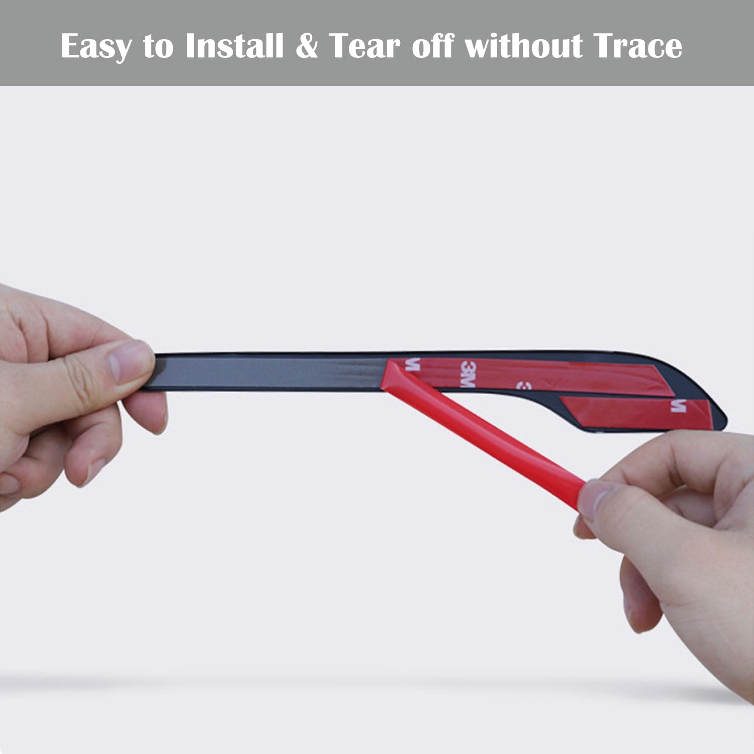 Suleto Car Handle Cover Compatible with Tesla Model 3/Y, Door Handle Cover Wrap Sticker Decoration Stylish for Model 3/Y 2017-2023 Car Door Handles Wrap Cover Car Accessories 4PCS - Glossy Black