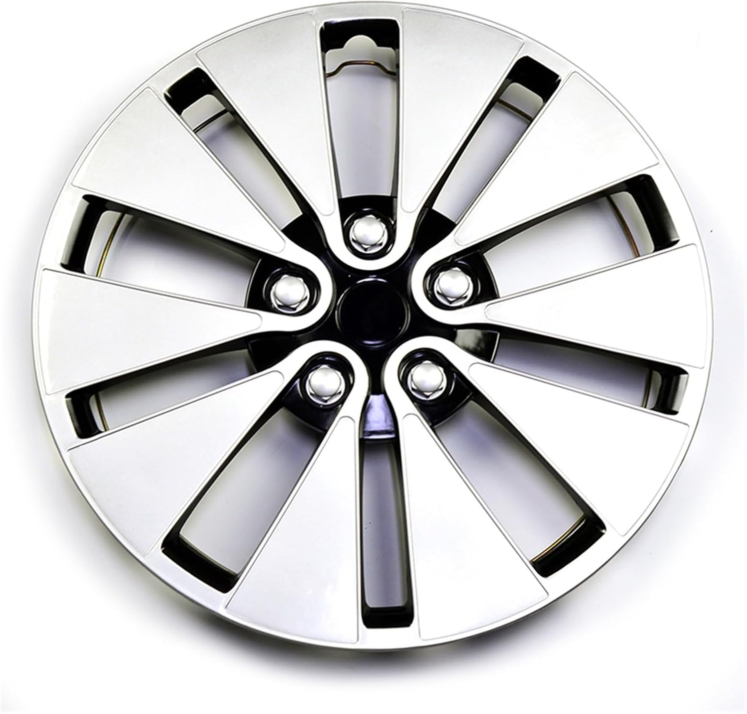 1 Piece 14" Wheel Hub Cap Cover R14 Rim Center Cover 10 Wheel Spoke Clip on Hubcap Center Cap Rims Wheel Trims Set image number 2