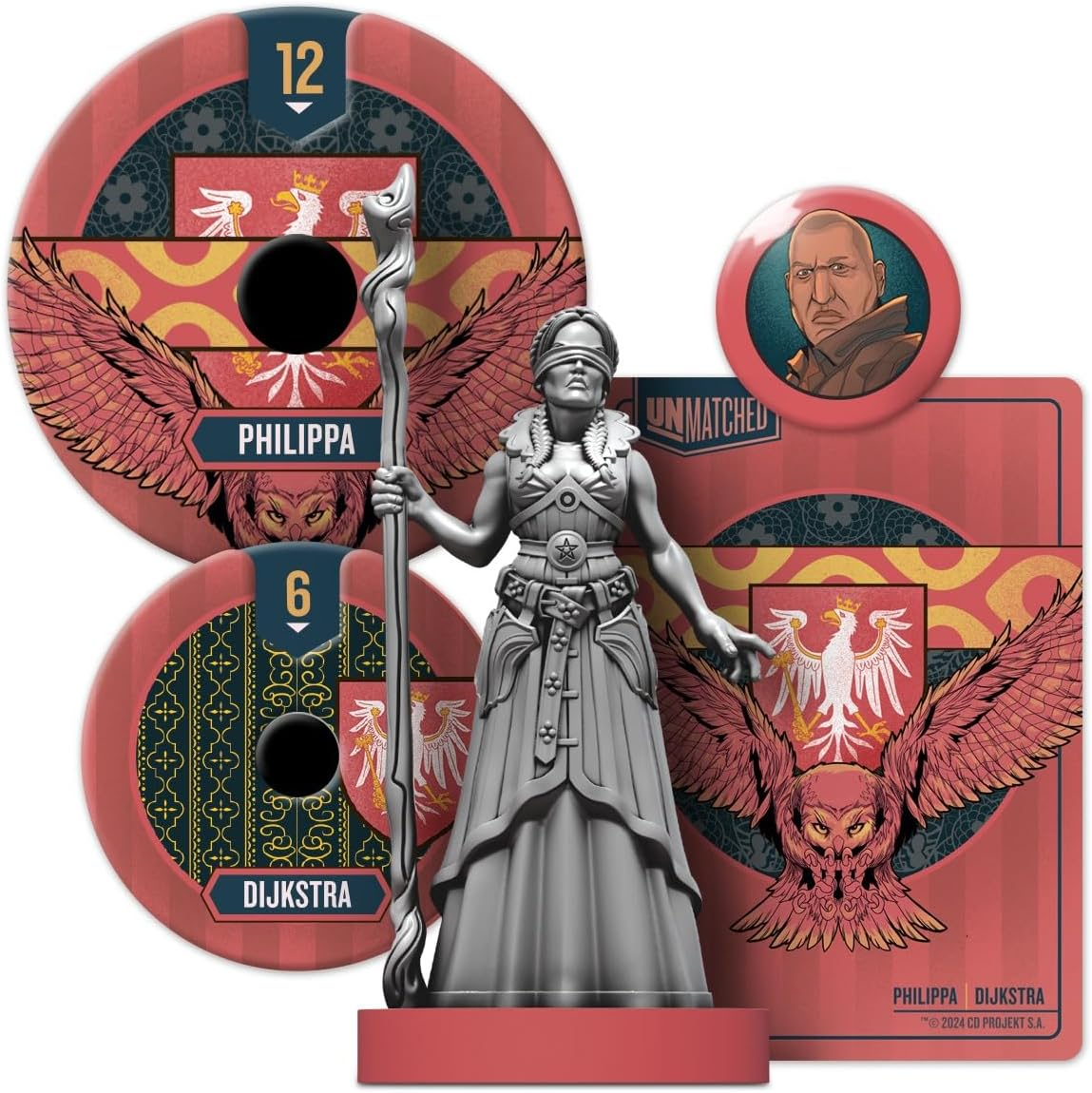 IELLO | Restoration Games | Unmatched: the Witcher - Realms Fall | 2-3 Players, Ages 9+