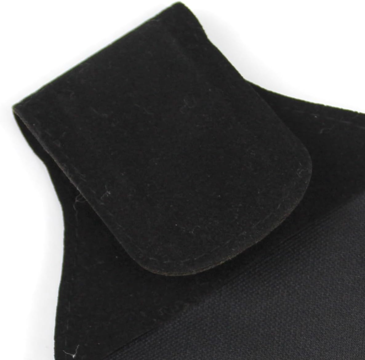 Scott Edward Billiard Chalk Holder Pouch Pool Cue PU Leather Chalk Holder with Clip, Portable Snooker Billiards Chalk Bag, Pool Accessories Black/Brown