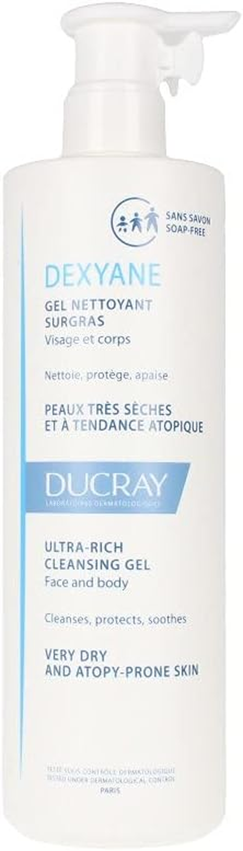Ducray Dexyane Gel Limp SOBREGRASO 400 Ml