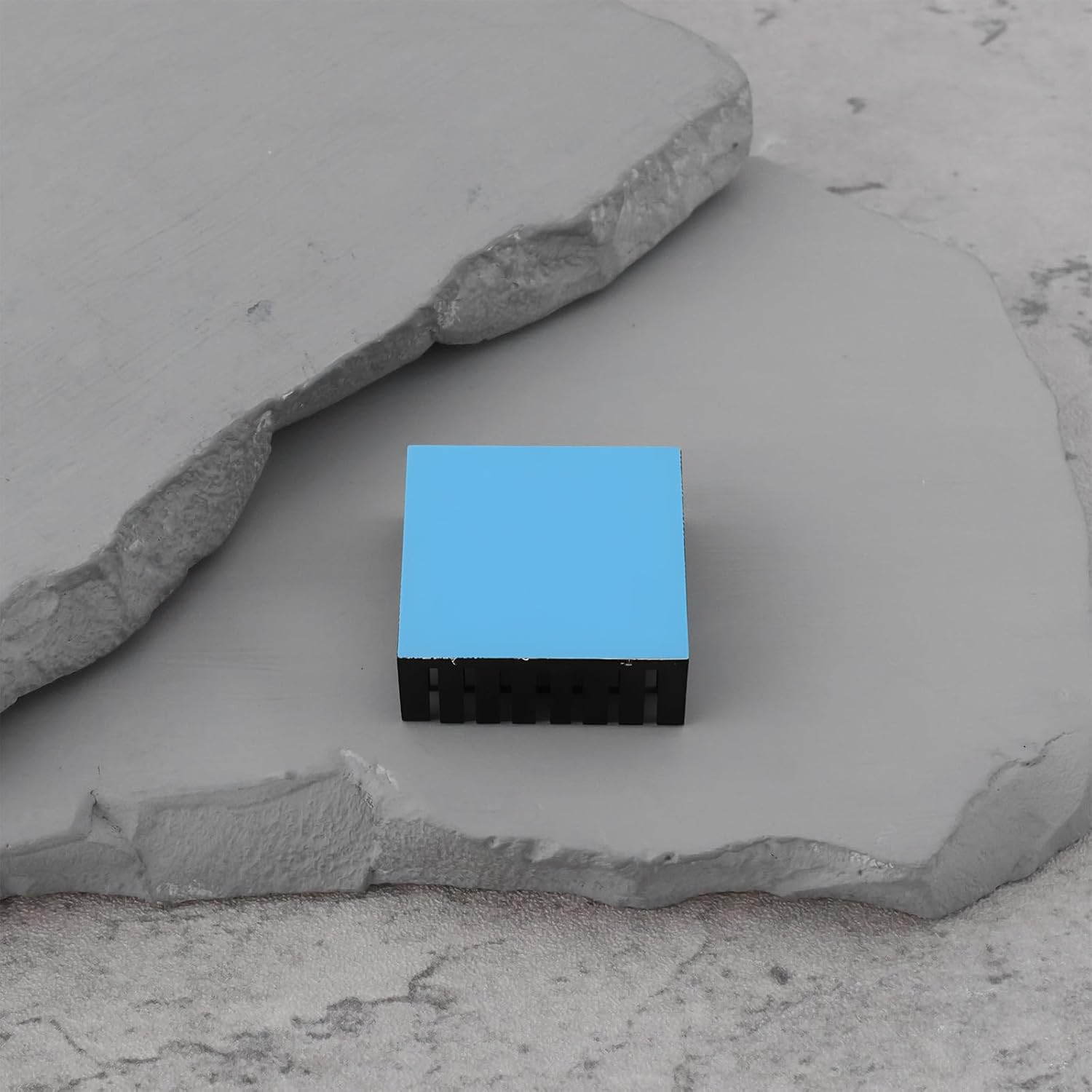 LT Easiyl 10Pcs Heat Sink Adhesive Pad 25X10Mm for Computer Chipset Cooling IC, Electronic Equipment image number 4