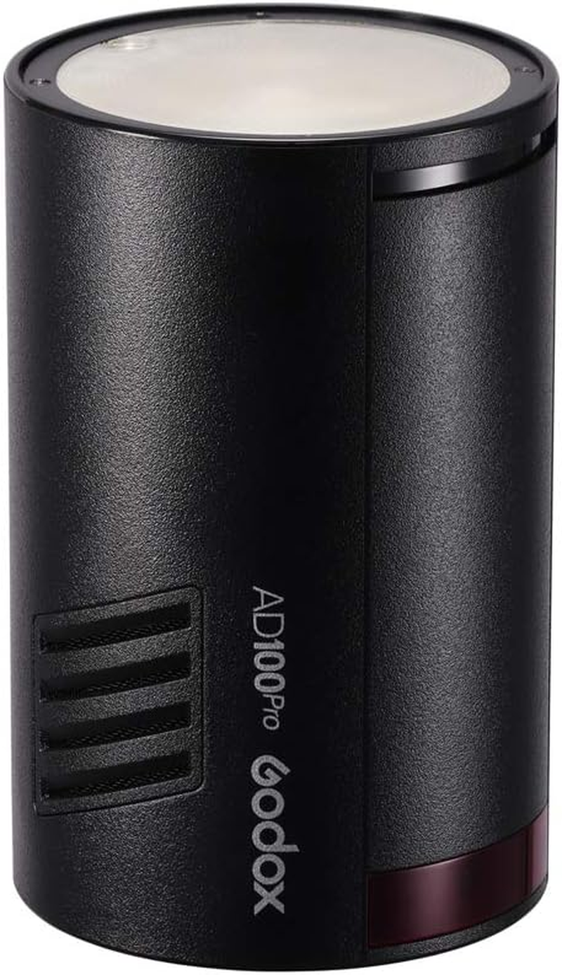 Godox AD100 Pro Ad100Pro 100W TTL Pocket Flash, 2.4G Wireless, 2600Mah Battery, Compatible with Nikon, Canon, Sony, Fujifilm, Olympus, Panasonic, Pentax Cameras image number 6