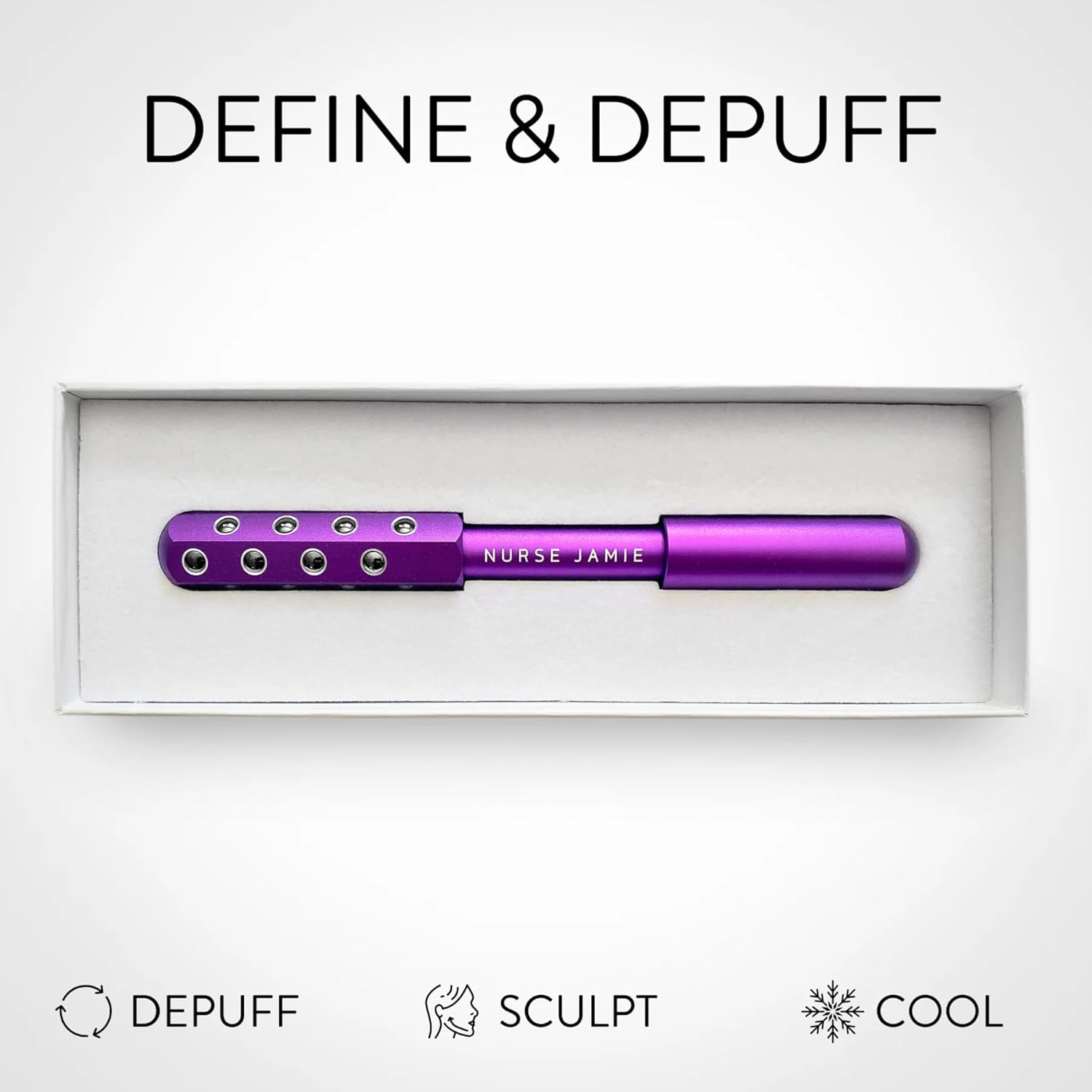 Nurse Jamie Uplift Massaging Beauty Roller, Purple image number 3