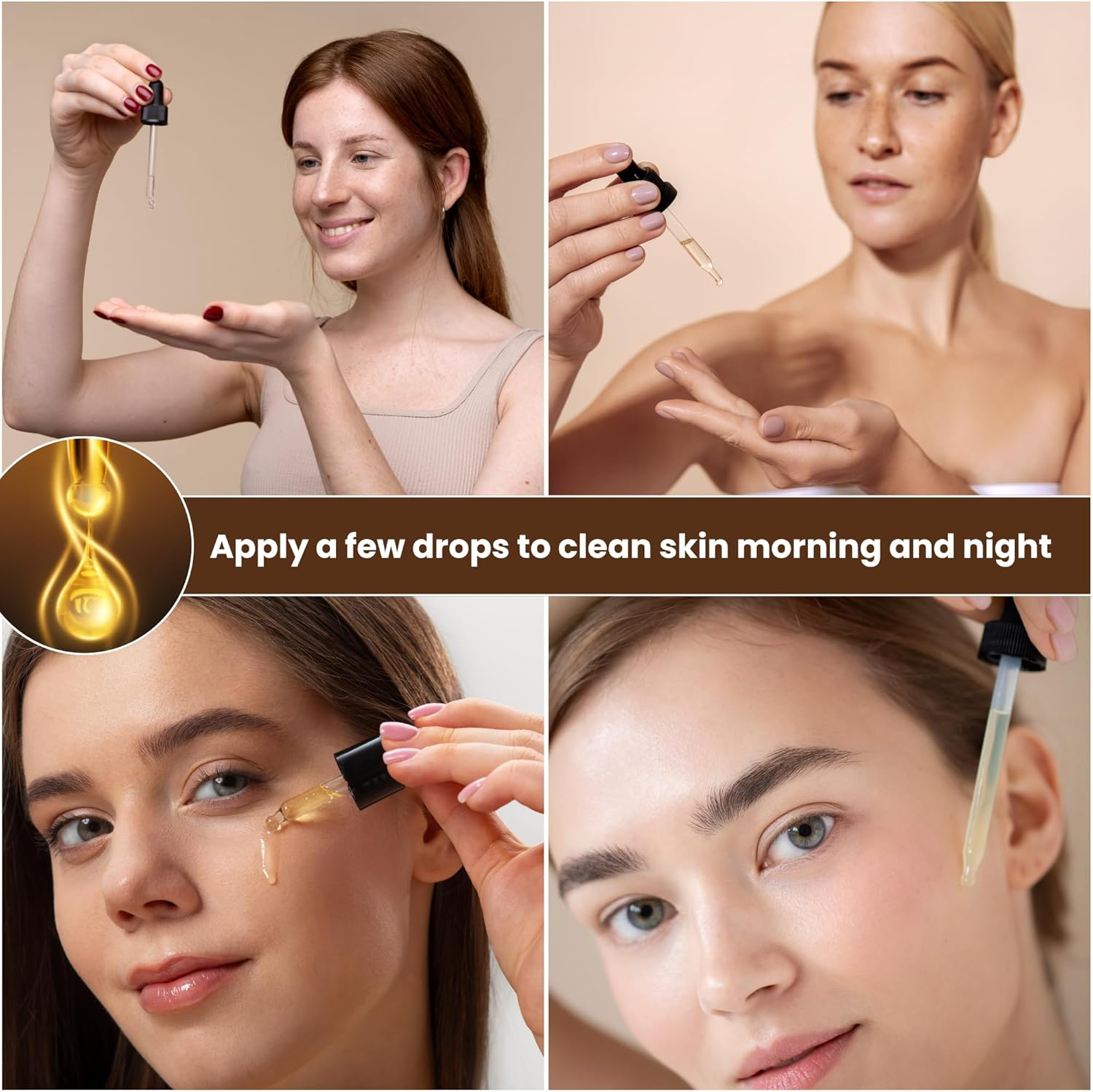 Marula Oil 100Ml &ndash; Cold Pressed & Unrefined &ndash; Cosmetic Grade Carrier Oil for Skin, Hair & DIY Beauty &ndash; Pure, Lightweight & Unscented &ndash; Amber Glass Dropper Bottle image number 4