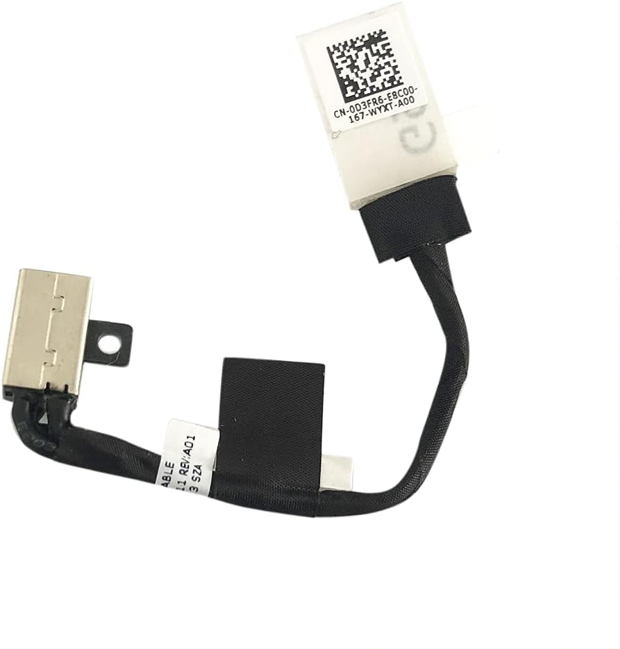 Zahara DC Power Jack Charging Port Cable Connector Replacement for Dell Inspiron 14 7415 2-IN-1/5410 14" 2 in 1 P147G 450.0N804.0011 0D3FR6 D3FR6 image number 2