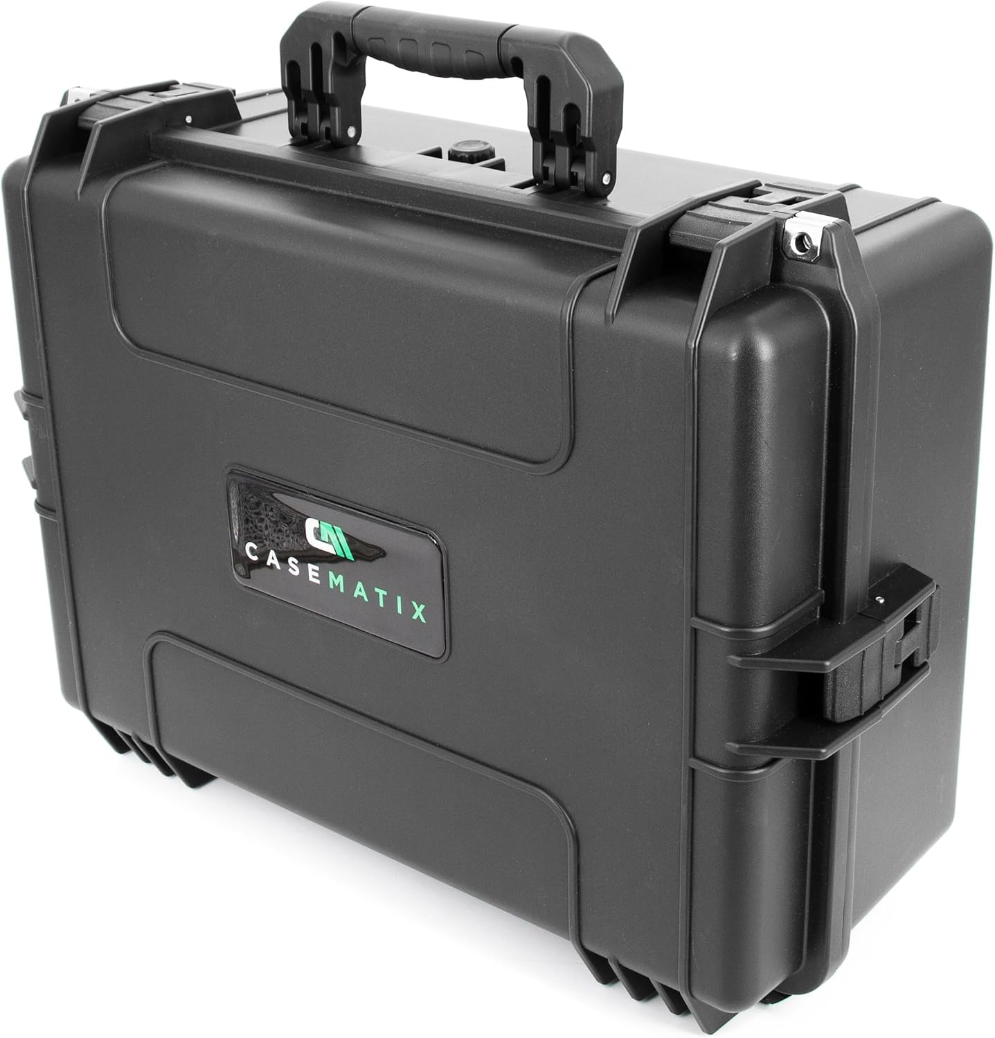 Casematix Waterproof Audio Mixer Case Compatible with Yamaha MG12XU 12 Channel Mixing Console Fits 17.0" X 12.1" X 5.0" Mixers and Cables image number 4