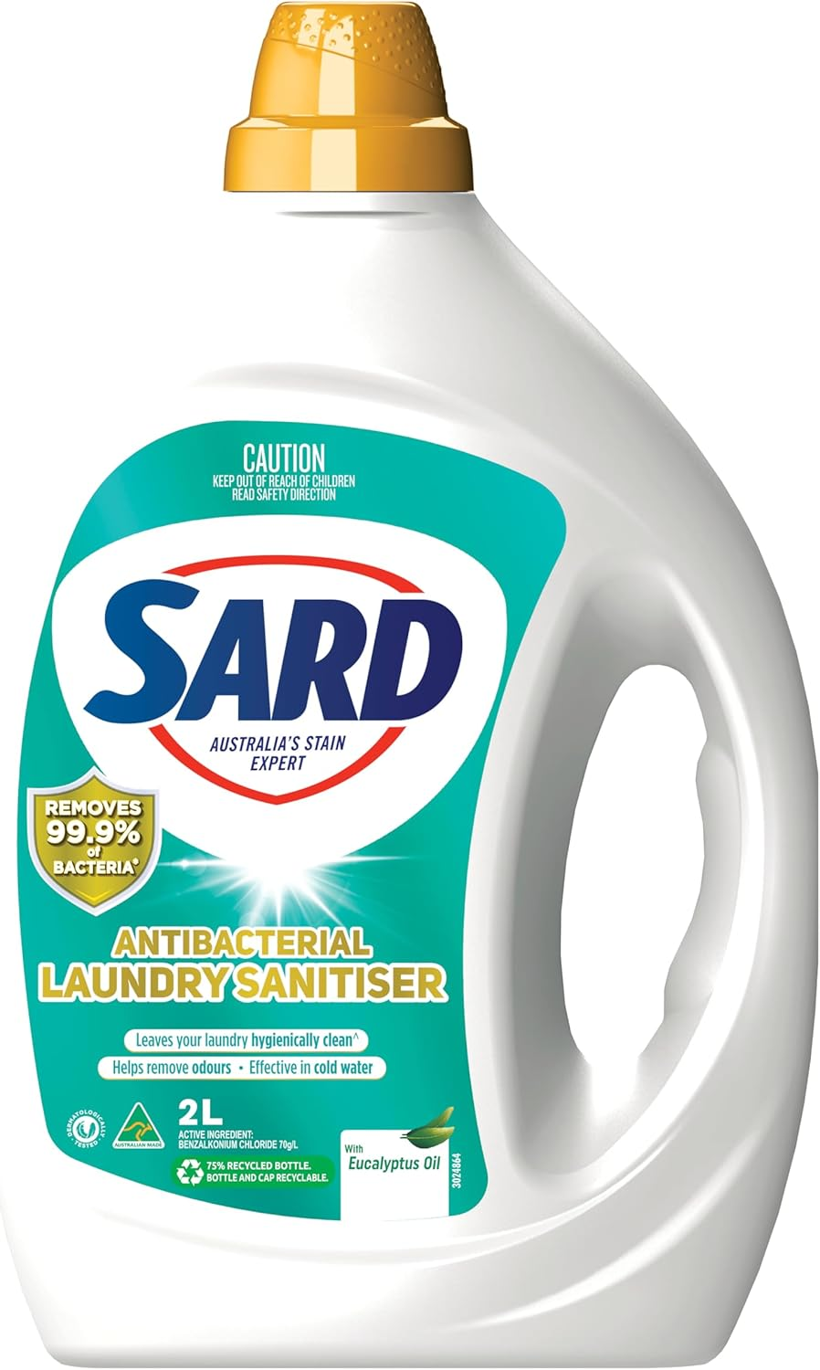 Sard Antibacterial Disinfectant Laundry Liquid Sanitiser 2 Litres