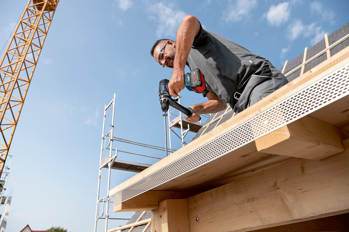 Bosch Professional BITURBO GSB 18V-150 C Cordless Combi Drill (Max. Torque of 150 Nm, without Rechargeable Batteries and Charger, in Cardboard Box) image number 1