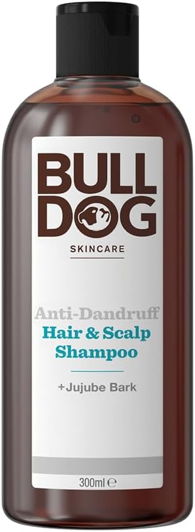 Bulldog Skincare for Men - Anti-Dandruff Hair & Scalp Shampoo 300Ml, with Jujube Bark, 100% Natural Fragrance, Recycled Bottle, Vegan, Dandruff-Relief, Cleanse & Soothe image number 5
