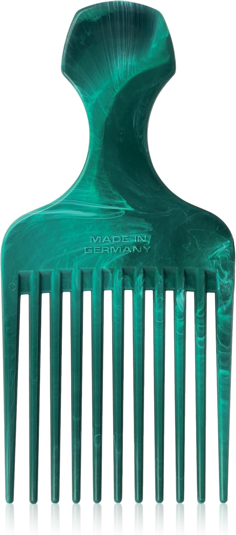 Niyok Afro Comb for Curly and Frizzy Hair Made from Recycled Maritime Ropes from Healix, Afro Pick Made in Germany, 99% Recycled Plastic, Stable and Gentle