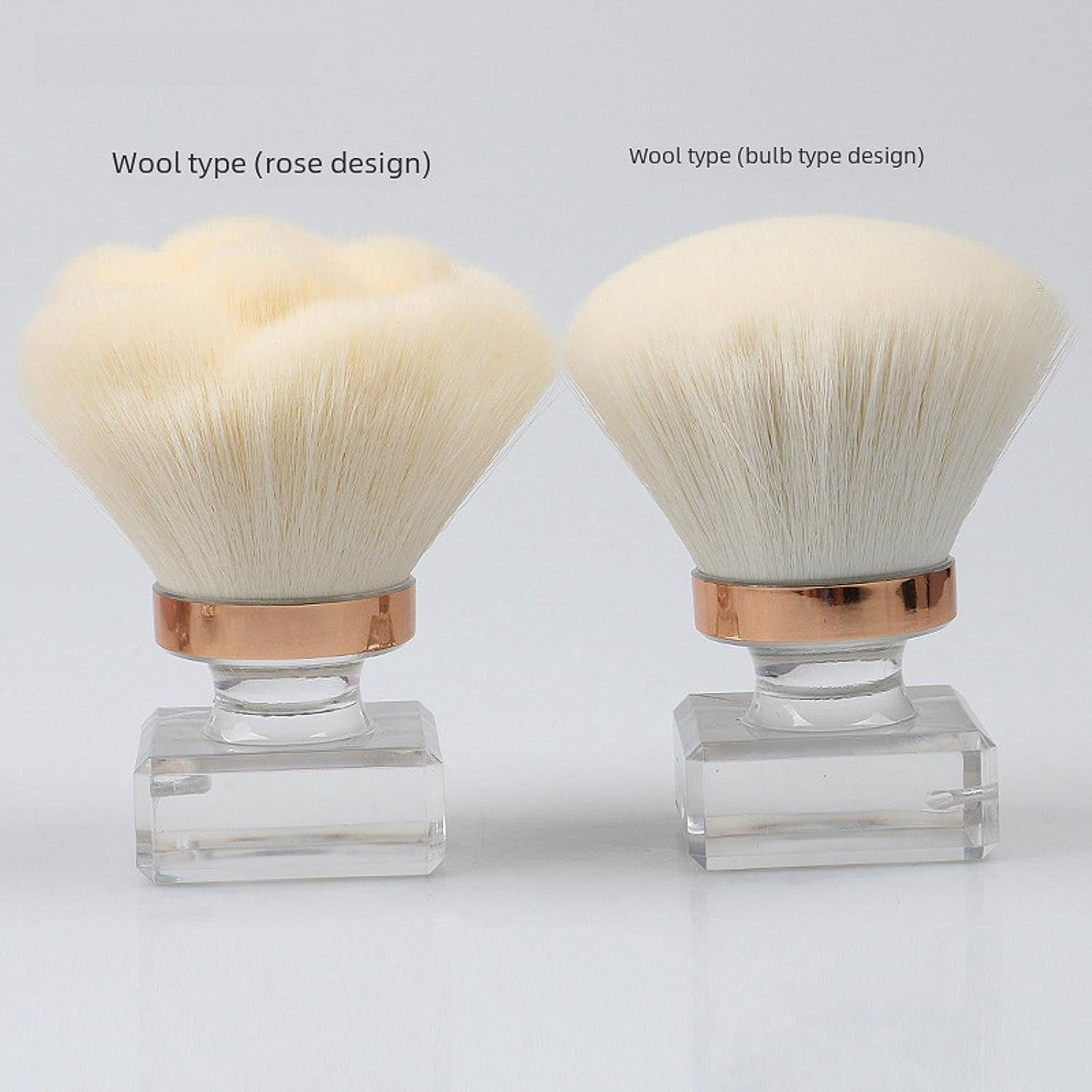 Nail Dust Brush, Soft Brush, Portable, Manicure, Cleaner Kabuki Cleaner Brush, Moving Brush with Dust with Nail Art, Mushroom Head White image number 6