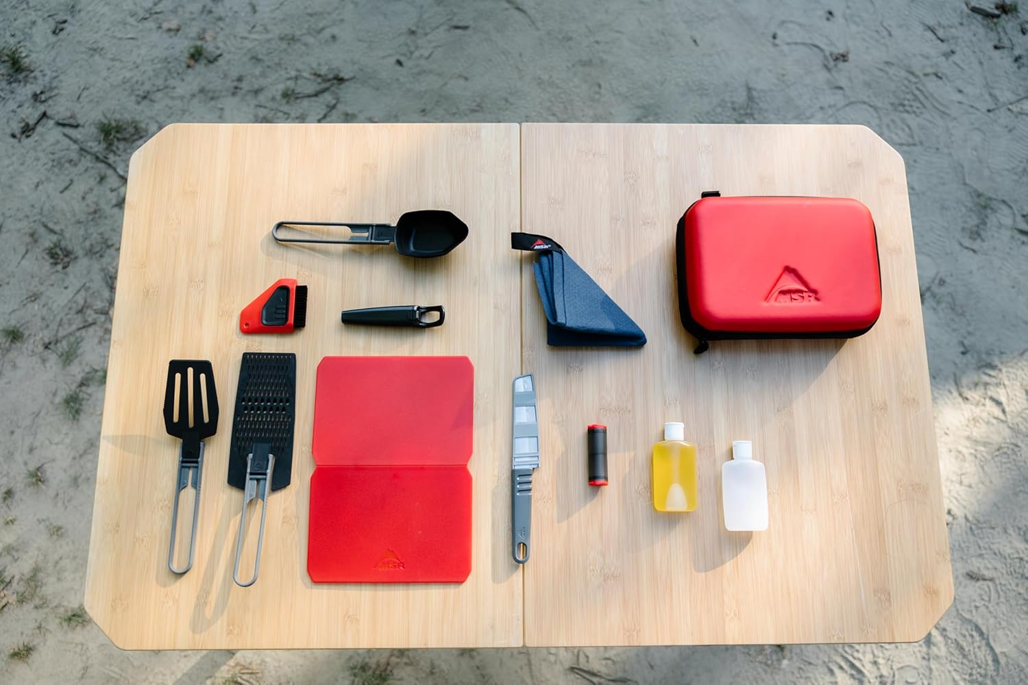 MSR Alpine Deluxe Kitchen Set, Red/Black image number 5