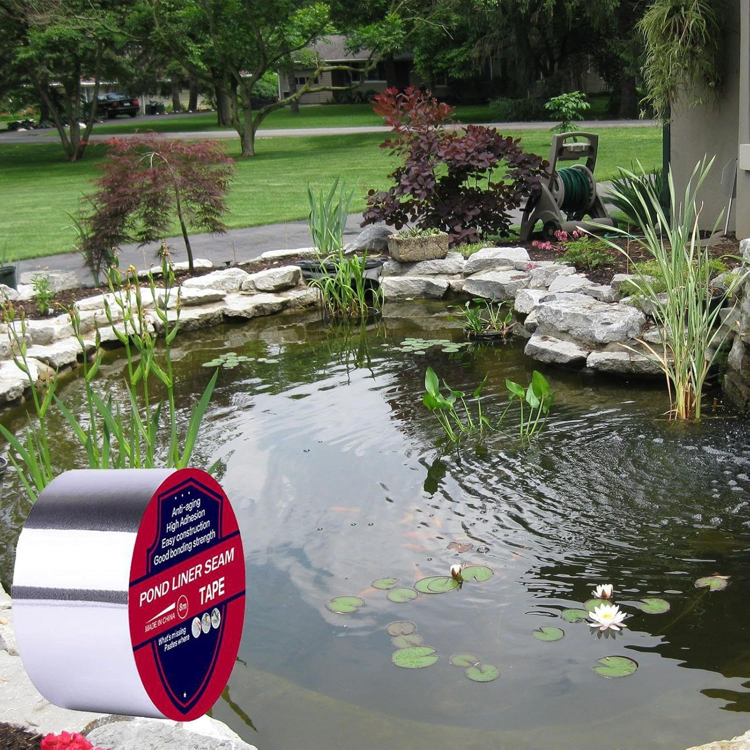 Generic Super Sticky Tape, Convenient Liner Seam Tape, Waterproof Double Sided Repair Tape, Self Adhesive Upgraded Tape, Underwater Repair Tape for Residential, Commercial and Industrial Uses, TSD7QO9IUIR5CQIUJO image number 5