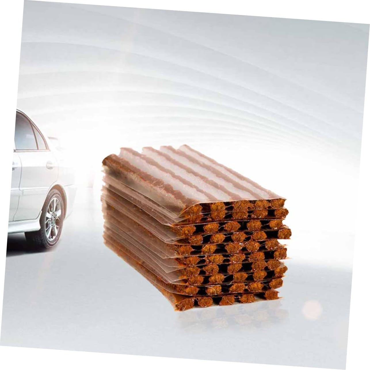 CHILDWEET 60Pcs Car Tubeless Seal Strip Automotive Vacuum Wheels Tire Puncture Tape Tire Repair Tool Seal Strip Tape Scenario image number 5