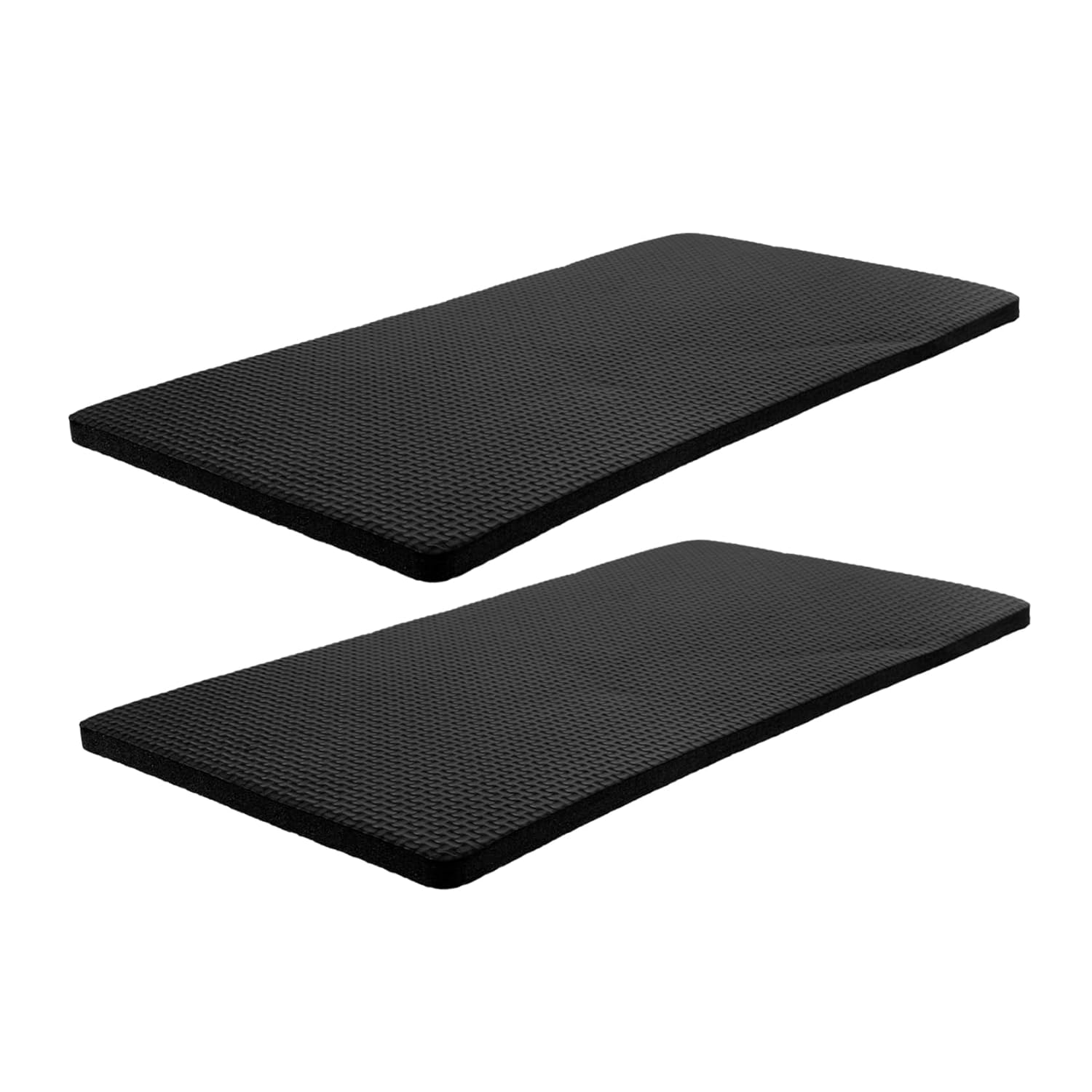 2Pcs Garden Kneeling Pads Cushion for Gardening and Yoga, Mini Portable Waterproof Knee Pads with Thickened Foam Support, Black Protective Mats for Outdoor Lawn Care image number 6