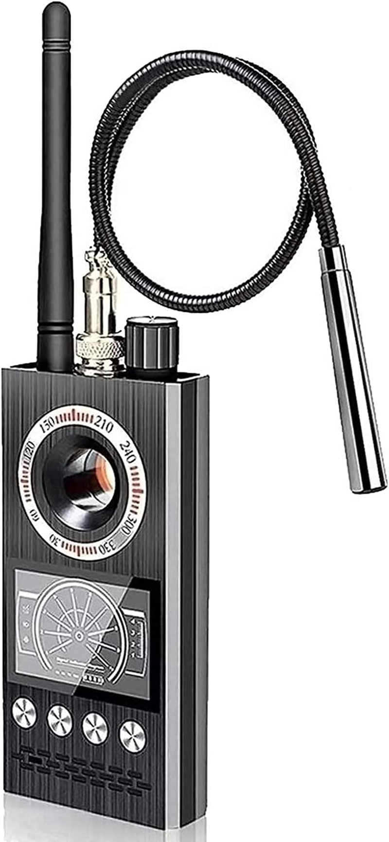 Sherry Bug Detector Upgraded anti Spy Detector & Listening Device Finder GPS & Camera Finder Hidden Camera Detector Finder Automatic Detection and Scanning