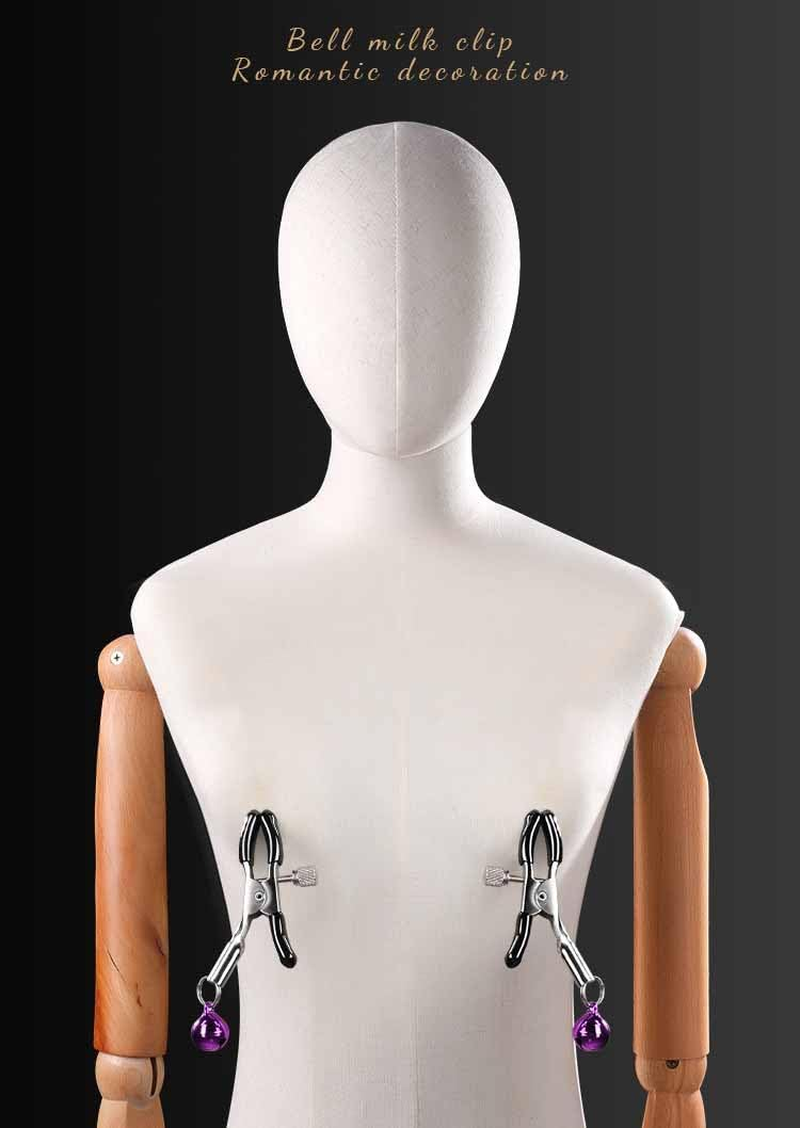 Nipple Clips for Women Beginner Nipple Clamps Nipple Stimulates Women Nipple Clips for Adult Play Nipple Clamps for Women Non Piercing Beginner image number 5